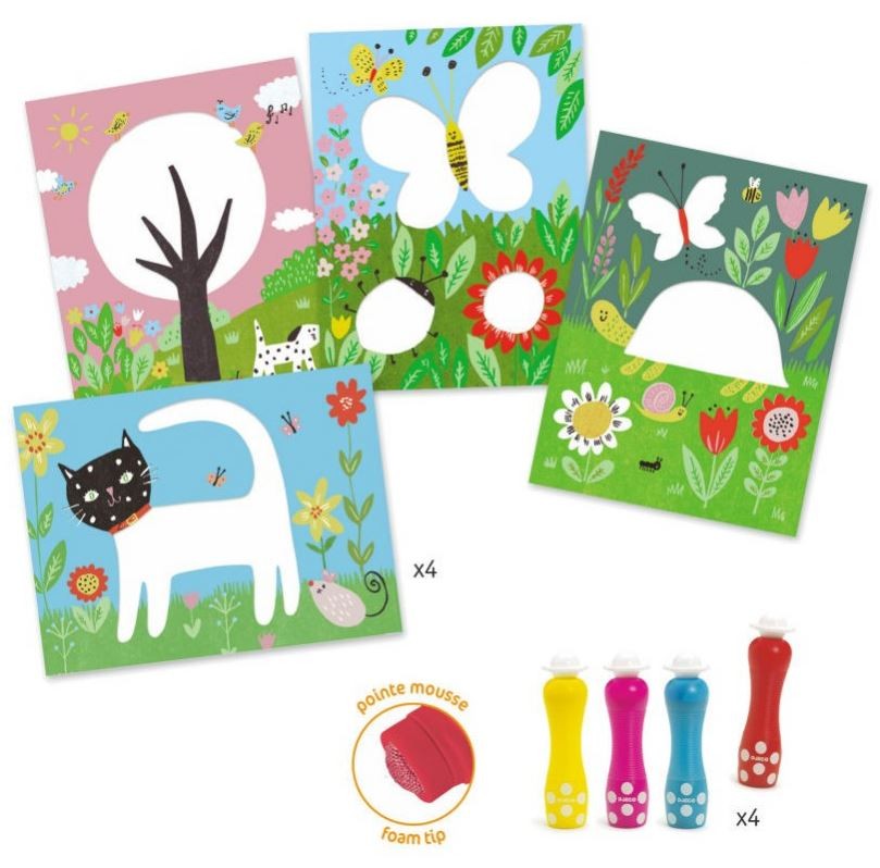 Peinture Propre à petits points DJECO