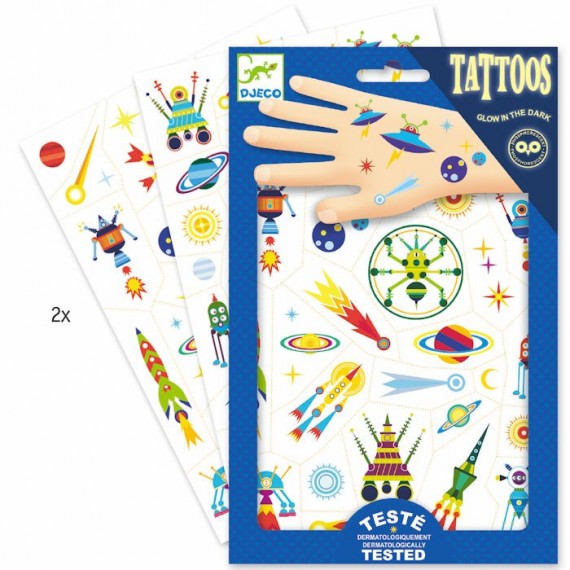 Tatouages Space Oddity DJECO