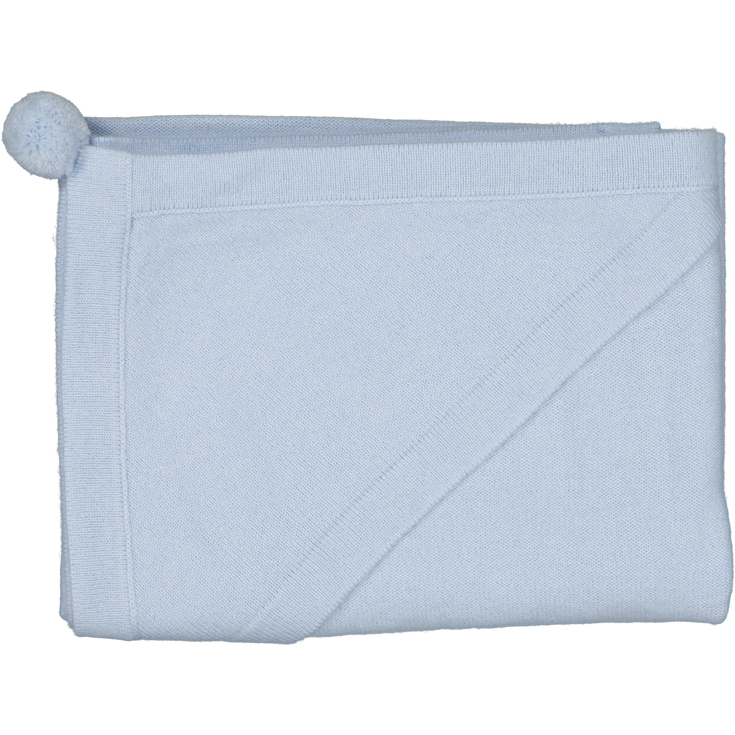 Couverture en cachemire Bleu ciel LES LUTINS