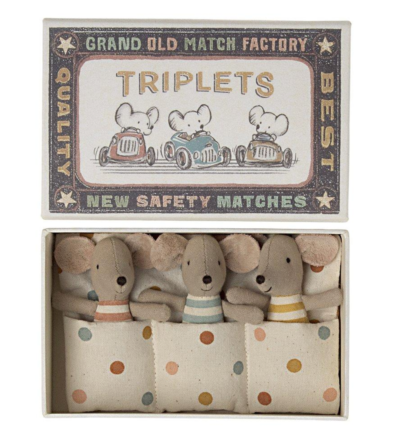 Bébés souris triplés MAILEG