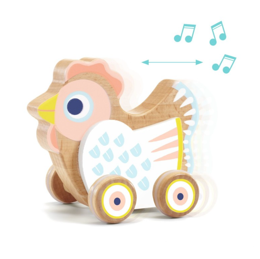 Jouet à pousser BabySing DJECO