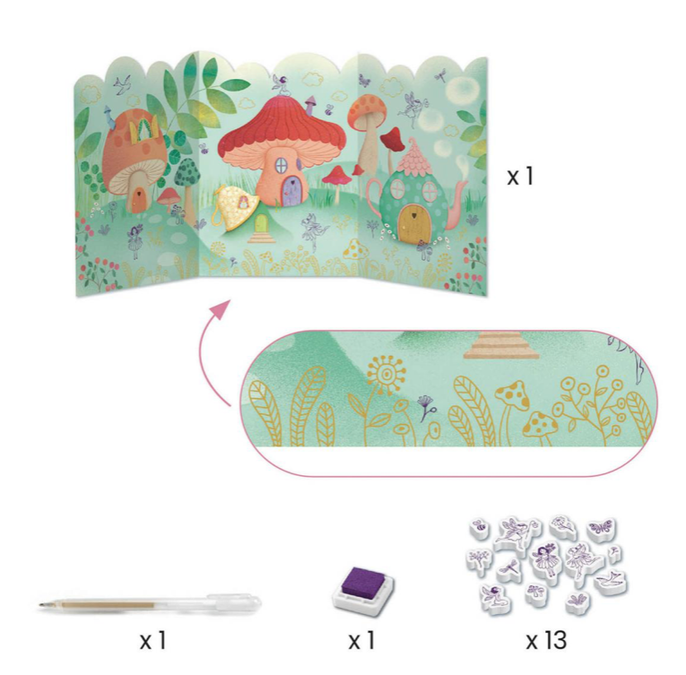 Coffret multi activités FAIRY BOX DJECO