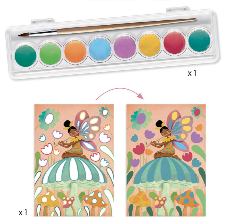 Coffret multi activités FAIRY BOX DJECO