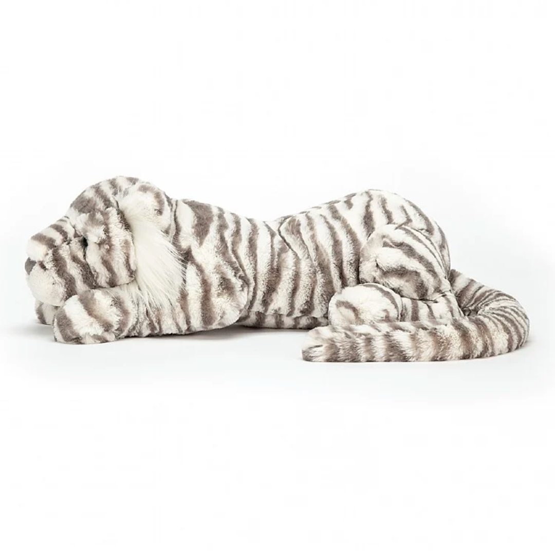 Tigre Sacha snow Large JELLYCAT