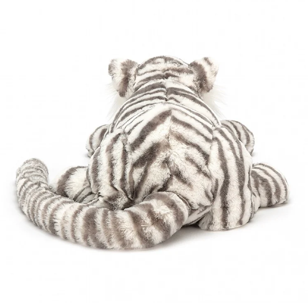 Tigre Sacha snow Large JELLYCAT