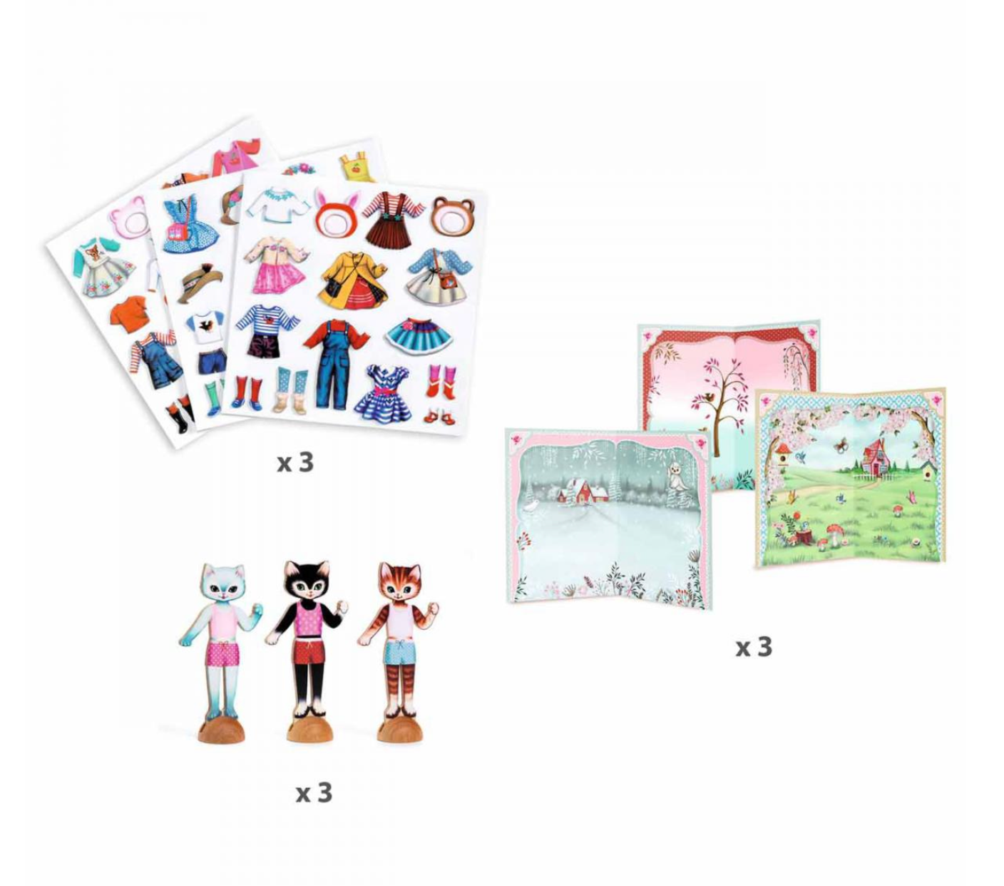 Collage Little dressing DJECO