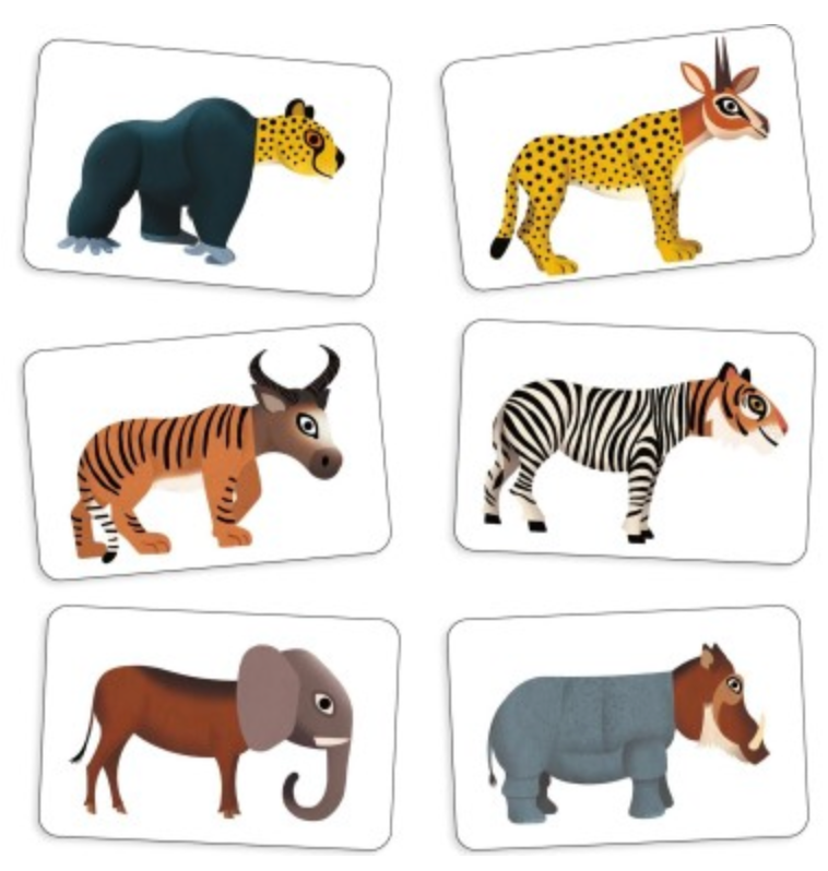 Jeu de cartes Anijumble DJECO