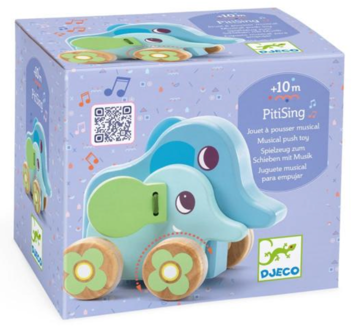 Jouet à pousser PitiSing DJECO