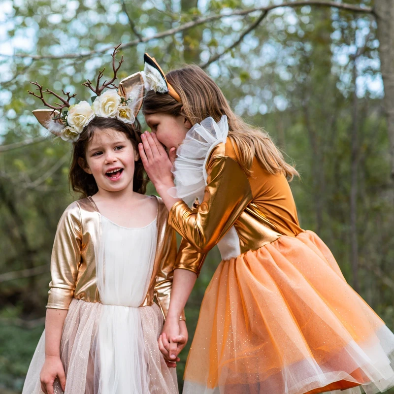 Déguisement Biche robe et serre-tête GREAT PRETENDERS