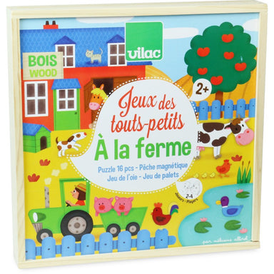 Jeu de société pour enfant en bois